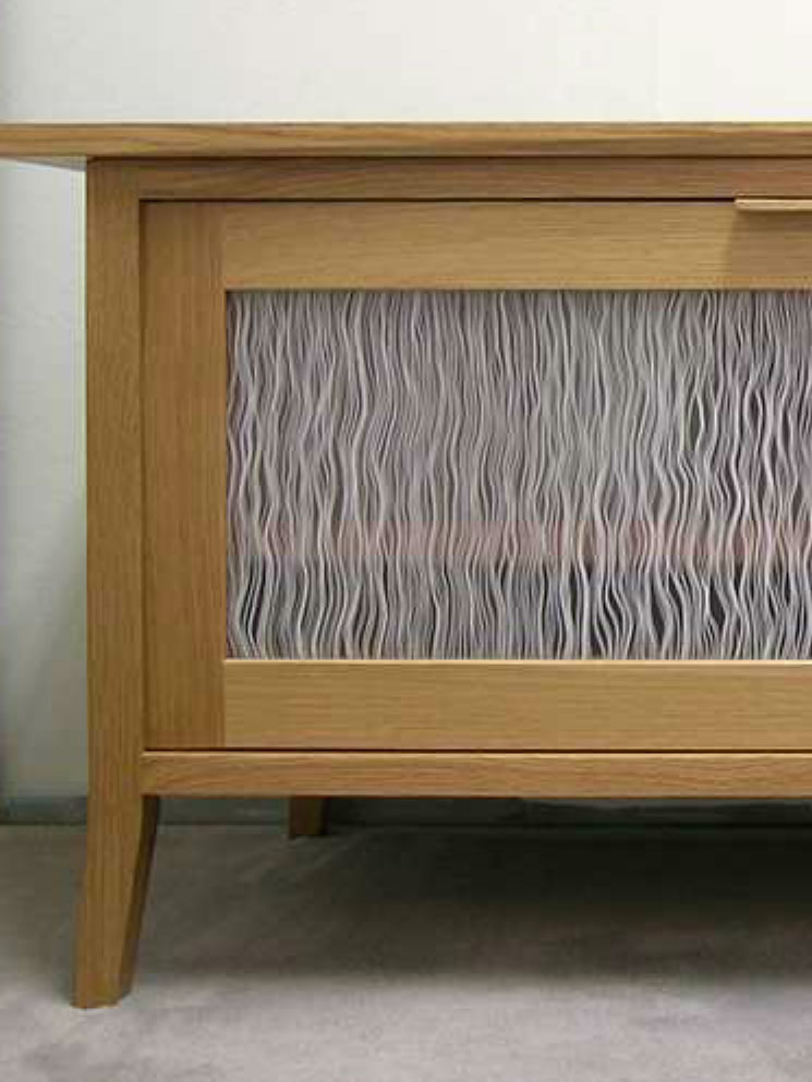 cabinet front unique textile